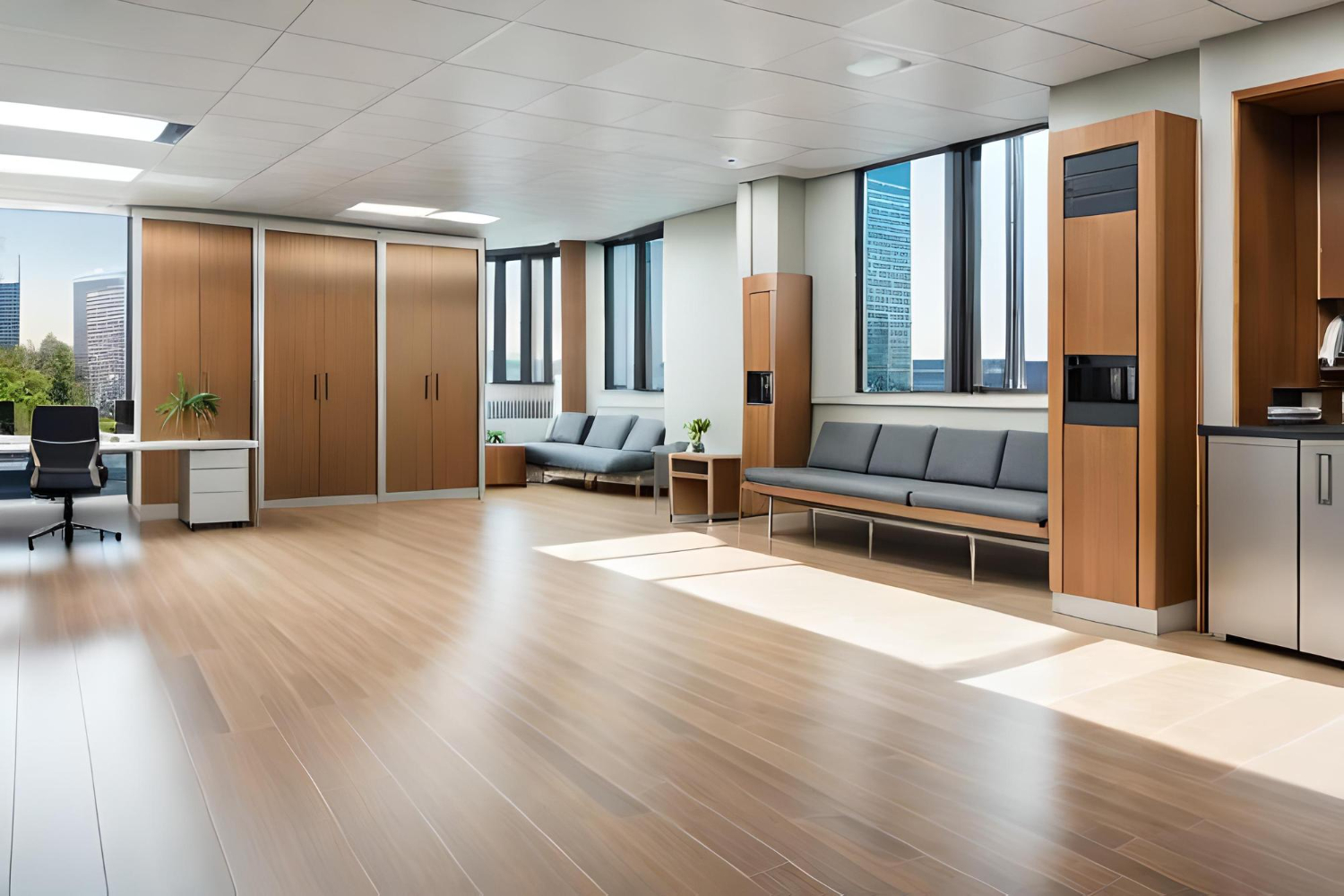 Top Touch Development's Vinyl Flooring Services